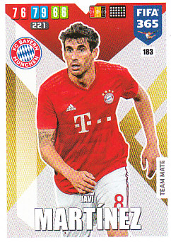 Javi Martinez Bayern Munchen 2020 FIFA 365 #183